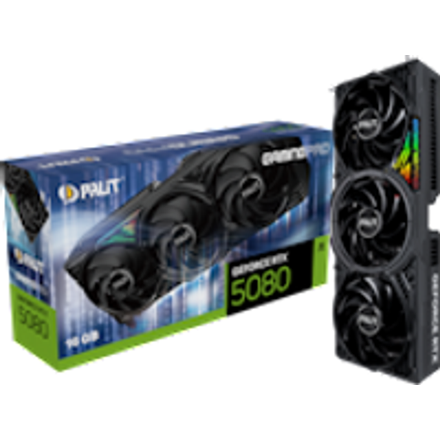 PALIT NVIDIA GeForce RTX 5080 16GB GAMING PRO Blackwell Graphics Card