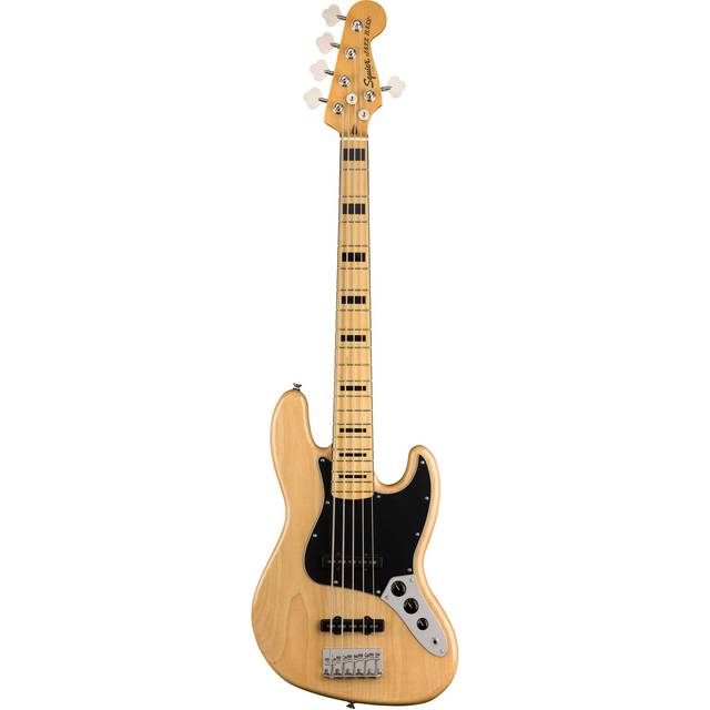 Squier Classic Vibe 70s 5-String Jazz Bass MN Natural - Nearly New