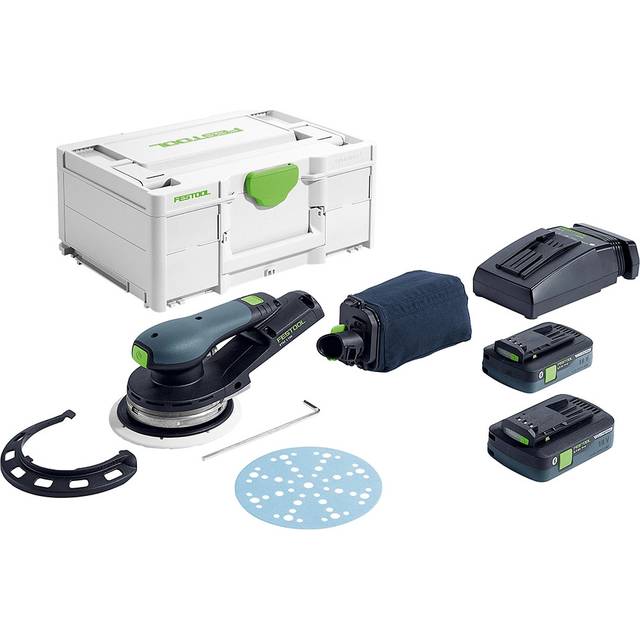 Festool 577727 ETSC 2 150 18v Cordless 150mm Eccentric Sander 2 x 4.0a