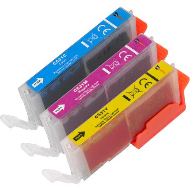 Compatible Canon Pixma iP8750 Colour Multipack (3 Pack) Ink Cartridges