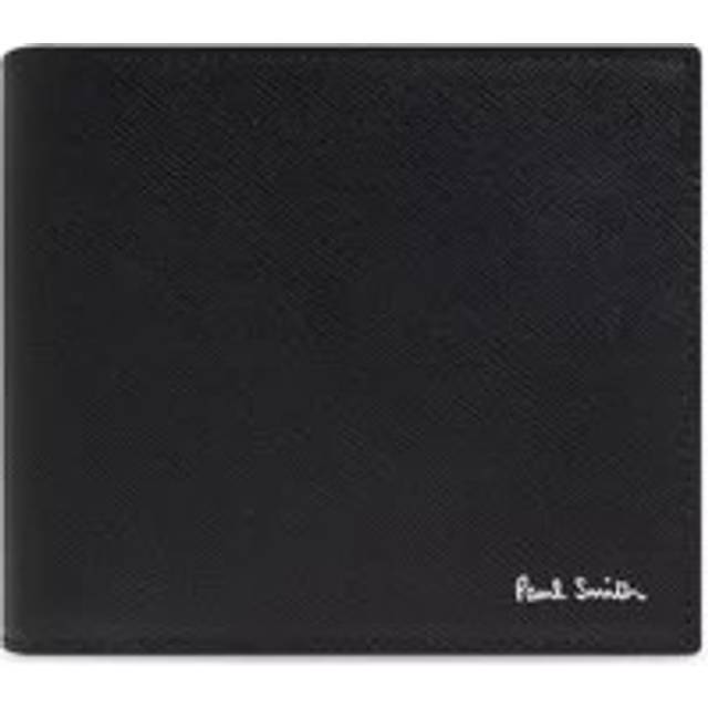 Paul Smith 'Commuter Mini' Interior Billfold and Coin Wallet Black - One Size