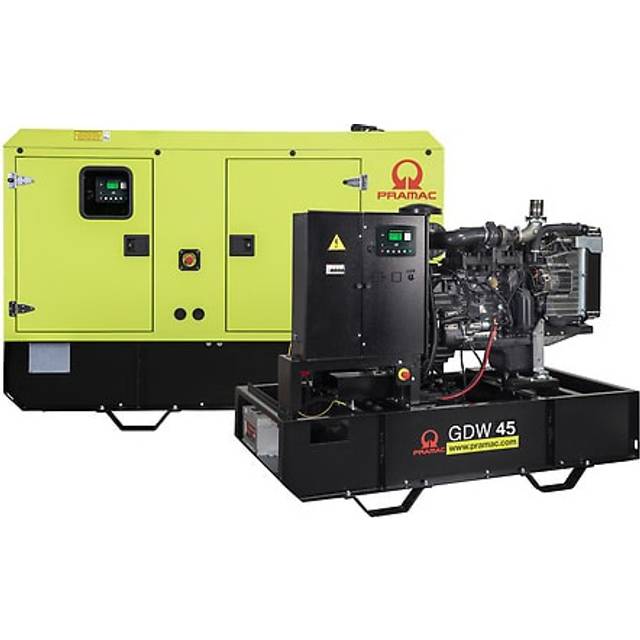 Pramac Elverk GDW45Y/FS2 MA ACP LTS, PHS, inbyggt/ljudisolerat, 3-fas, diesel
