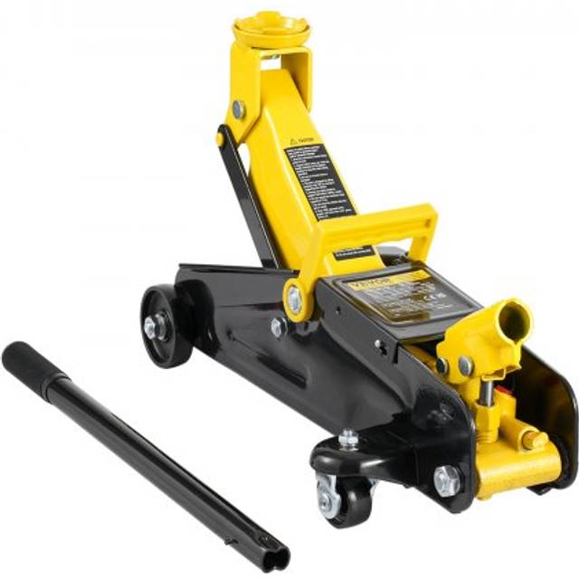 VEVOR Low Profile Floor Jack 2 Ton Heavy Duty Single Piston Hydraulic Pump