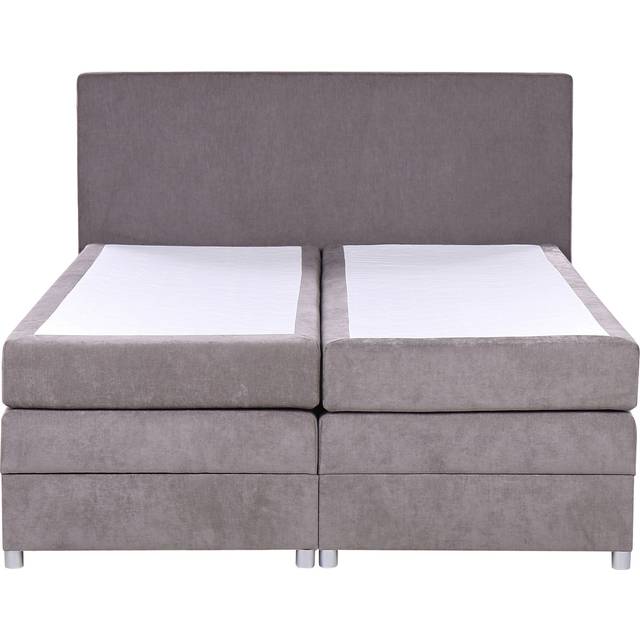 Kontinentalsäng Minister Taupe-Silver, 160x200 cm - Brun