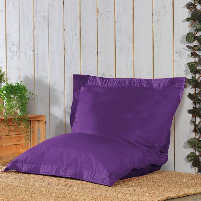 Veeva Kids Giant Bean Bag Floor Lounger - Purple (Large)