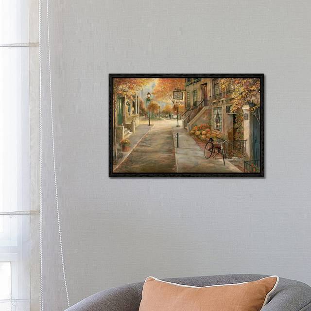 School Of Performing Arts by Ruane Manning - Gallery-Wrapped Canvas Giclée - Tan;Dingley Green;Earls Green;Swamp Gree (66.04cm H X 45.72cm W)