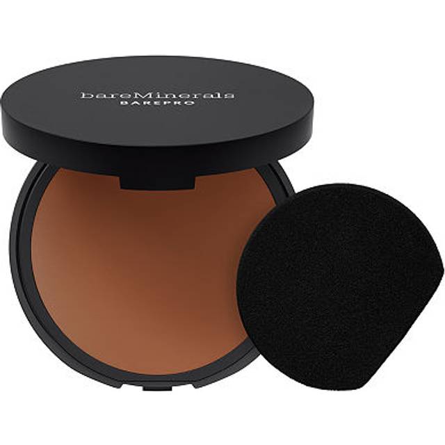 BareMinerals BarePRO 24H Skin-Perfecting Pressed Powder Foundation Deep 60 Cool