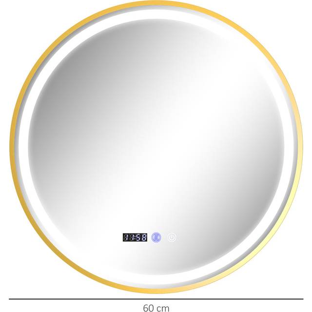 Bathroom Mirror - Gold (60cm x 60cm)
