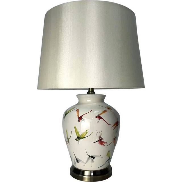 Snaresbrook 52cm Table Lamp - Silver (52cm H X 30cm W X 30cm D)