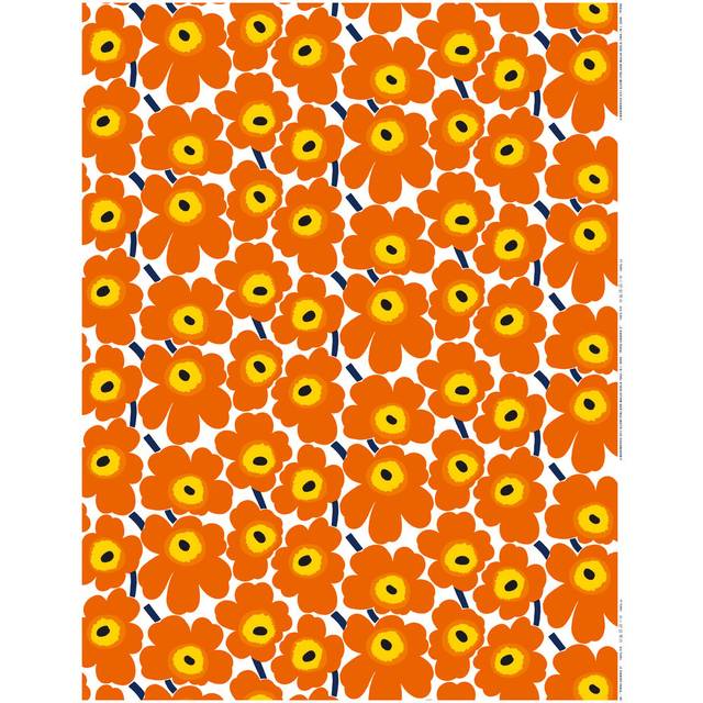 Marimekko Pieni Unikko vaxduk Orange