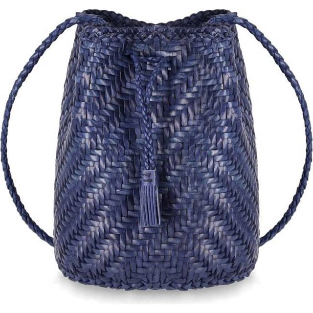 DRAGON DIFFUSION DOUBLE JUMP NAVY BLUE CROSSBODY BAG