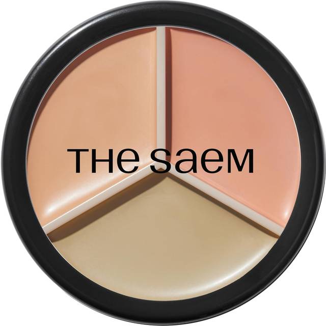 [SAEM] Cover Perfection Triple Pot Concealer (01 Korrekt Beige) 13g