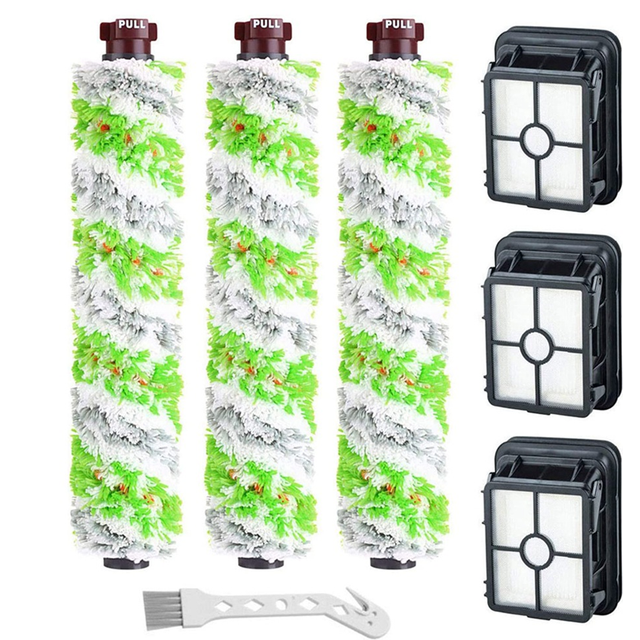 3Pack 2460 Brush Rolls + Vacuum Filters for CrossWave