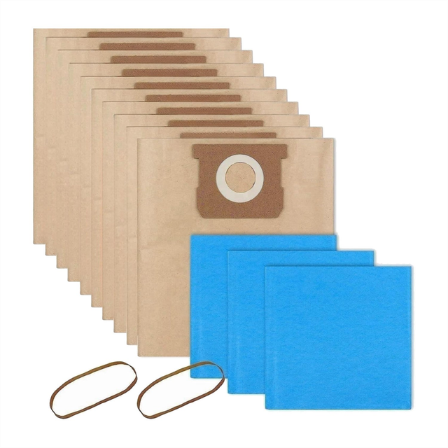 19-3100 Vac Bags Compatible for 5 to 6 Gallon Wet Dry Vacuum