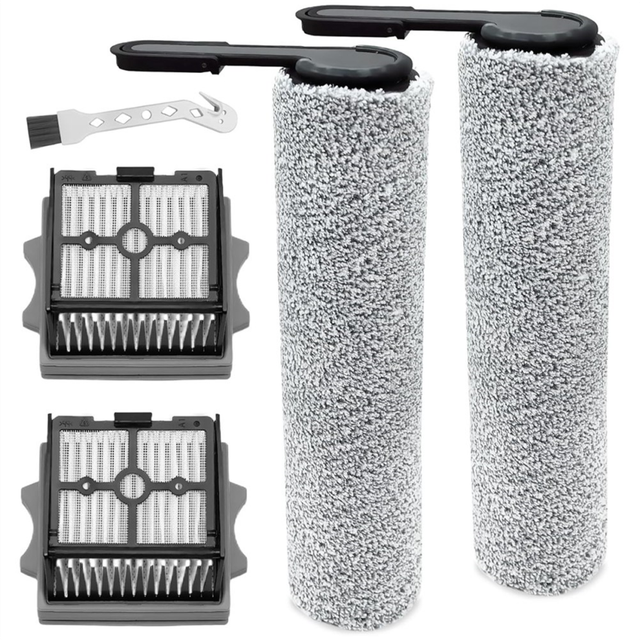 Vacuum Cleaner Replacement Parts, Brush Rolls + Hepa Filters