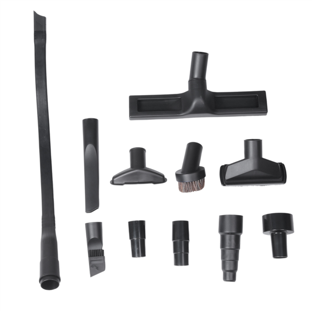 11Pcs Universal Vacuum Attachment Kit 1-1/4Inch Hose Adapter
