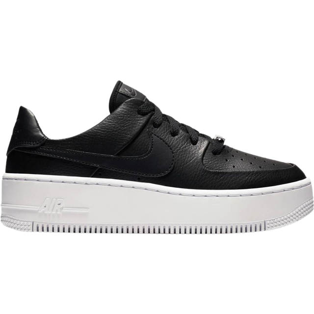 Nike Air Force 1 Sage Low Black White Women's 39