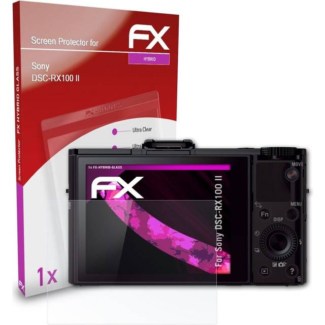 Atfolix Glass Protector For Sony Dsc-rx100 Ii 9h Hybrid-glass