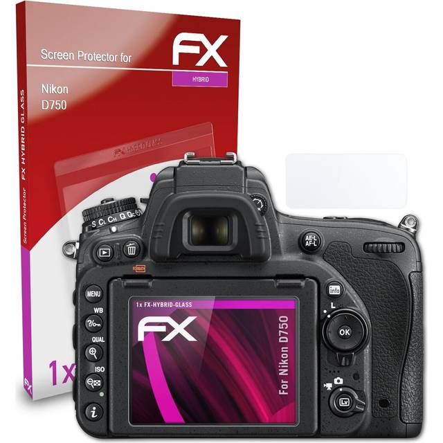 Atfolix glass protective film for nikon d750 glass protector 9h hybrid-glass