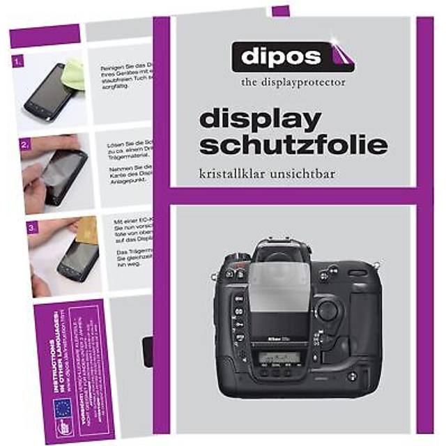 2x screen protector for nikon d2h protection crystal clear dipos