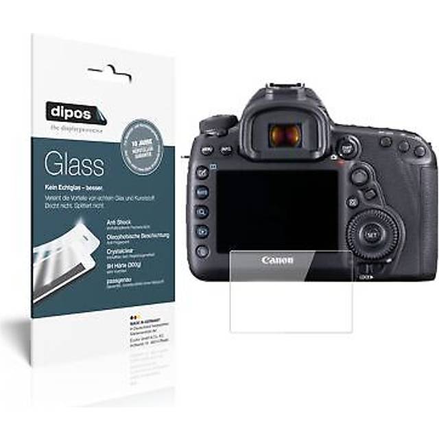 2x screen protector for canon eos 5d mark iv flexible glass 9h dipos