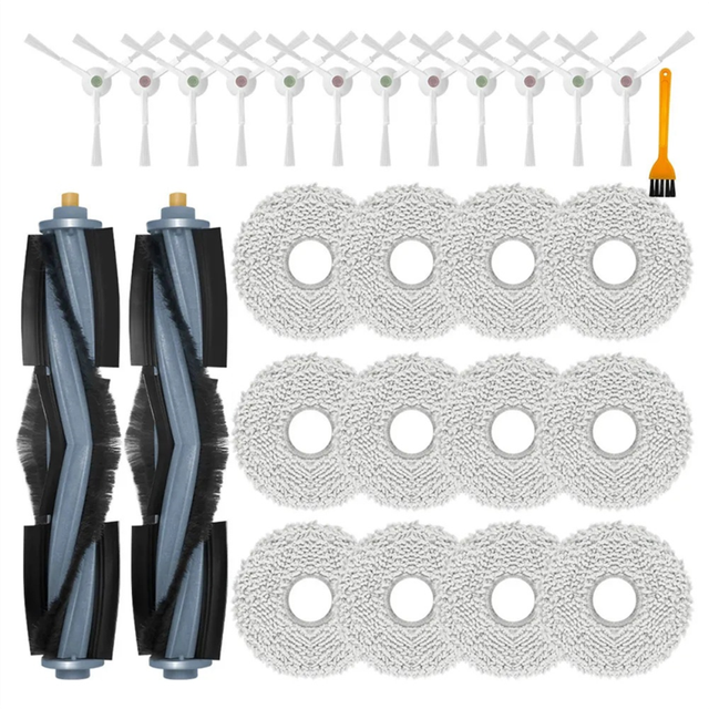 For Floor 3 Station Robot Vacuum Cleaner Brush Mop Cloths Rags