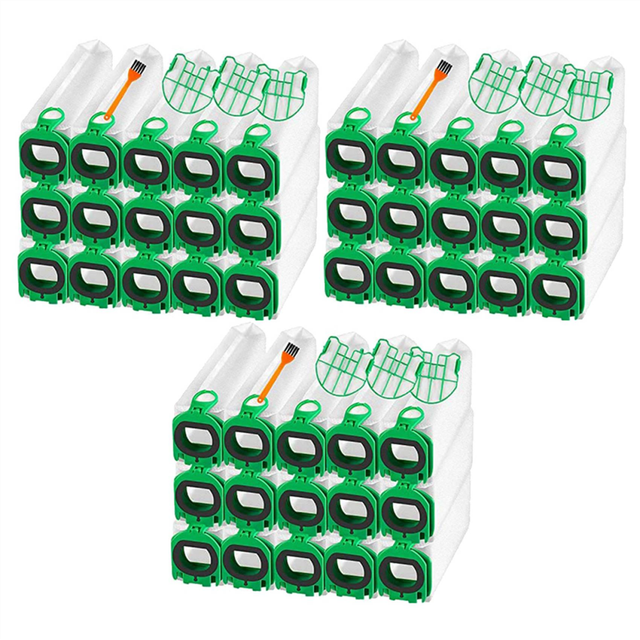 3set Vacuum Cleaner Bag for Kobold VB100 FP100 VB 100 100, Dust Filters