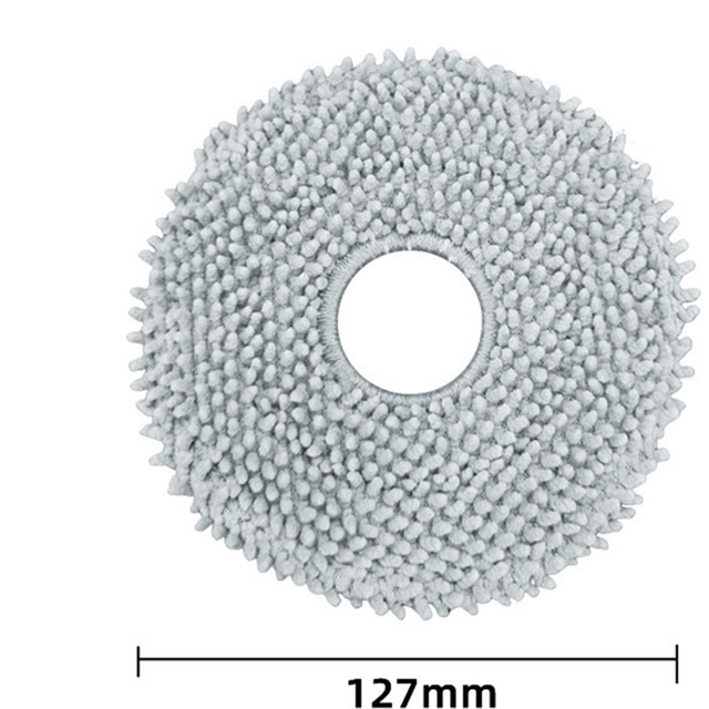 For P10 Sweeping Robot Rubber Brush Mop Cloth Side Kit