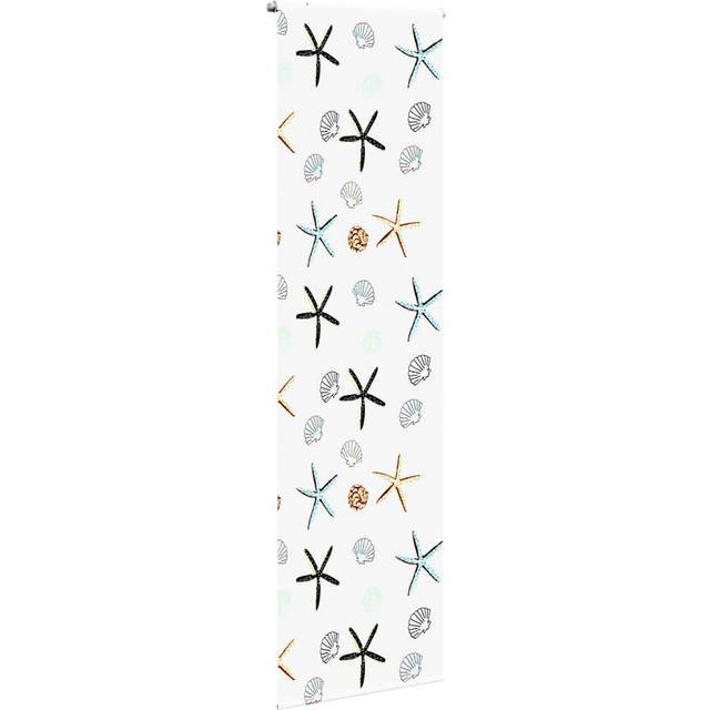 vidaXL Shower Roller Blind 70x240 cm Fabric Width 66 cm - Multicolour