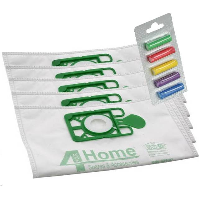 For Numatic Henry Hetty Vacuum Cleaner Strong Microfibre Dust Bags X 5 & 5 Fresh