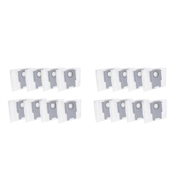 16Pcs Replacement Dust Bags for S8+/S8 Pro Ultra/S7 MaxV Ultra/Q5/Q5+/+/ Max+ Vacuum Cleaner Bags