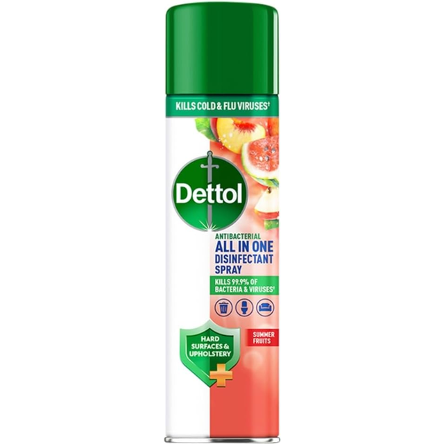 Dettol Summer Fruits Antibacterial All in One Disinfectant Spray 300ml