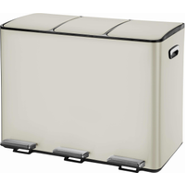 Tower 45L Recycling Pedal Bin - Cream