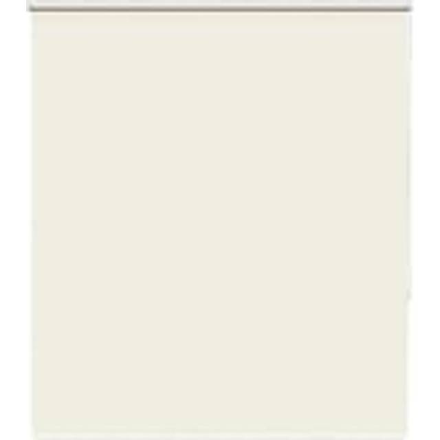 vidaXL Roller Blind Blackout Off White 130x150 cm Fabric Width 126.6 cm Polyester