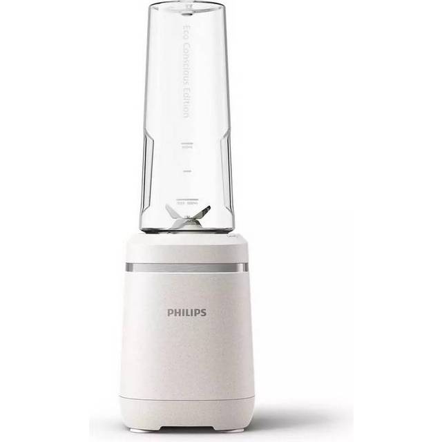 Philips Blender – Eco Conscious Edition, 350 watt, ProBlinkningsteknik, Tritan Renew™ kopp, BPA-fri, sidenvit matt (HR2500/00)