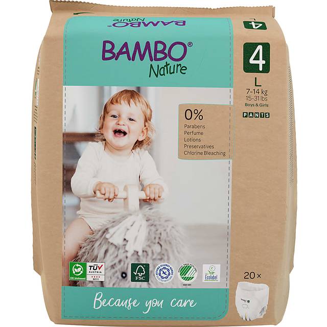 Bambo Nature Pants - Size 4 (7-12kg/15-26lbs)
