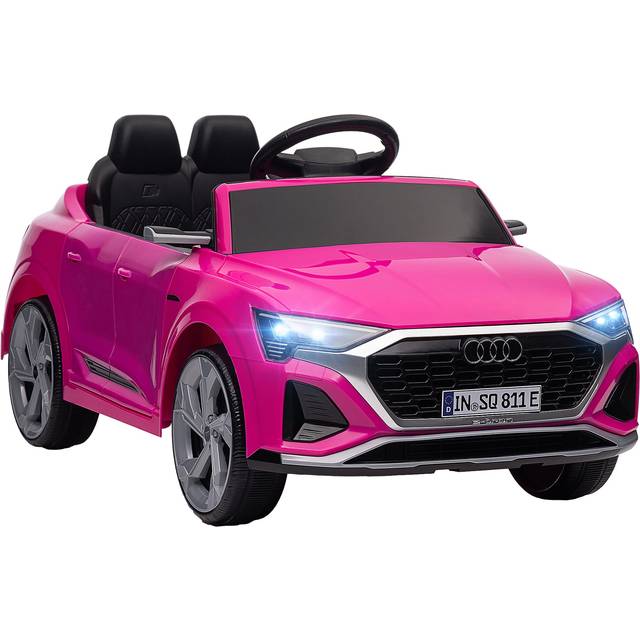 Aiyaplay Audi Q8 e-tron Sportback Licensed Kids Electric Car w/ Spring Suspension - Pink