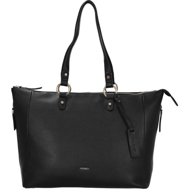 Picard Java Shopper Bag Leather 44 cm Laptop compartment black