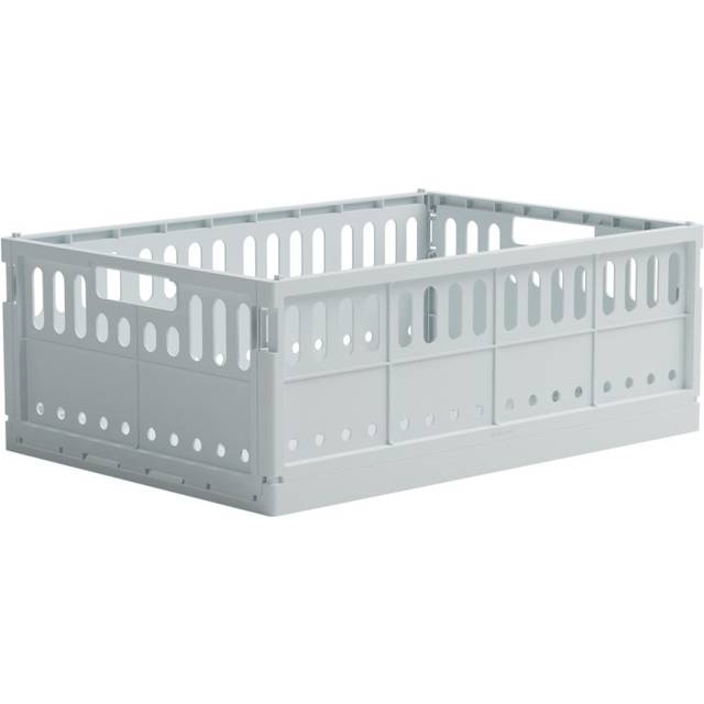 Made Crate - Made Crate Maxi - Lådor - ice cube blue - W48 x L34 x H17 cm