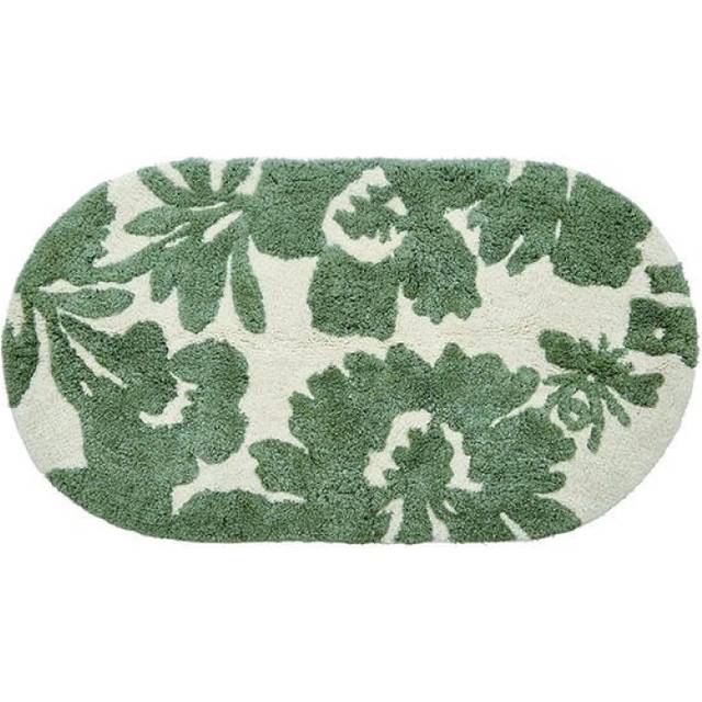 Apiarist Cotton Bath Mat - Green (60cm W)