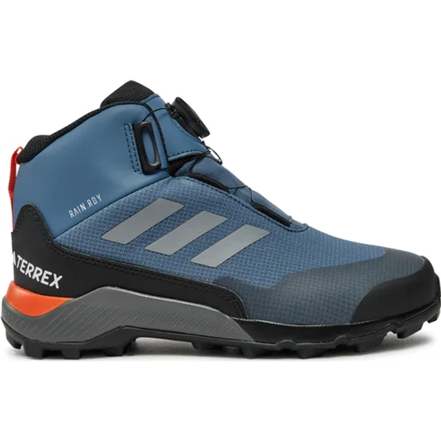 adidas Terrex Rain.rdy Hiking shoesterrex vinter Mid Boa r.rdy k skor, Wonder Steel/Grey Three/Semi Impact Orange, 40 EU, Wonder Steel Grey Three Semi Impact Orange, 40 EU