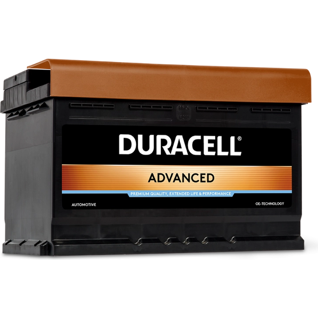 Da74 duracell advanced car battery 12v 74ah (type 096 - da74)