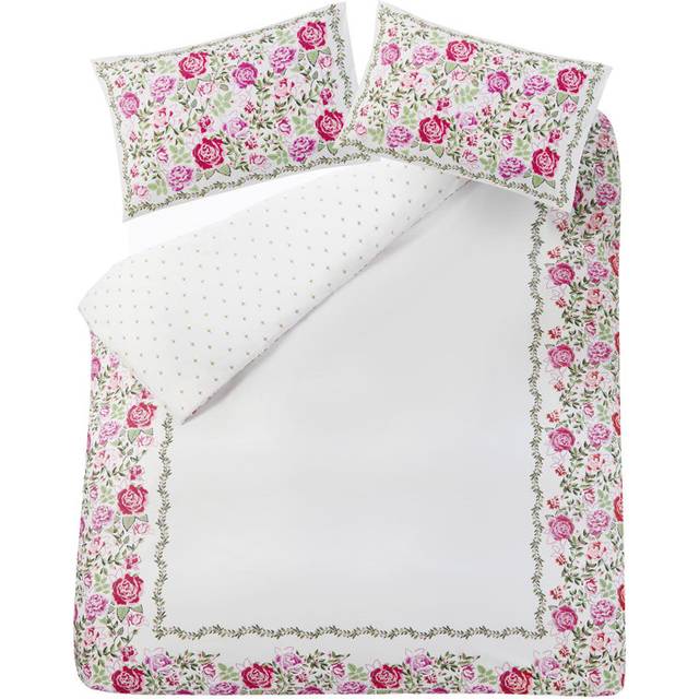 Cath Kidston Dolly Rose Duvet Cover Bedding Set Sage - Green
