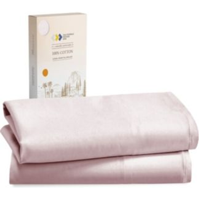 California Design Den 100 Cotton Pillowcases StandardQueen Size Pillowcases  Set of 2 Soft  Cooling Sateen Weave Cases  for