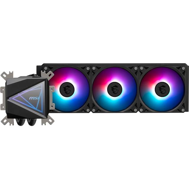 MSI MAG CORELIQUID I360 120 mm Liquid CPU Cooler - RGB LED, Black, Black