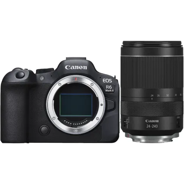 Canon EOS R6 mark II + RF 24-240mm F/4-6.3 IS USM | ✅ 5 years warranty