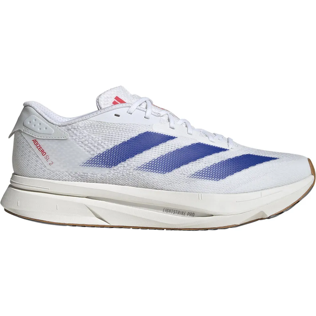 Adidas Men's Adizero Sl2 White/Blue/Red, 41 1/3