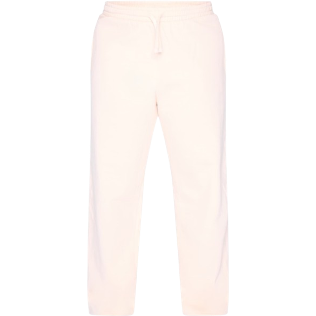 Plus Ecru Premium Wide Leg Sweat Joggers, Ecru. - XXL