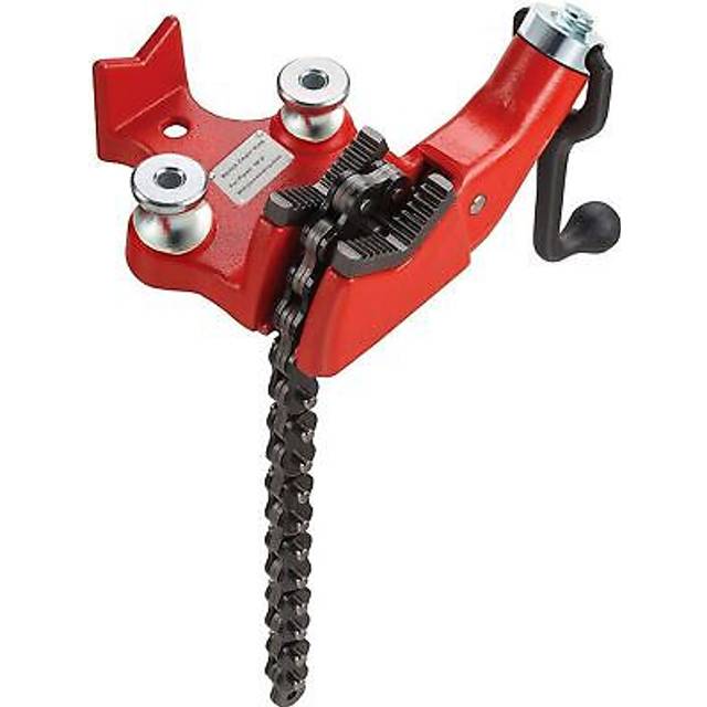 Vevor GJLGTHQ0000000001V0 0.125 to 5 in. Screw Bench Chain Vise, Red & Black