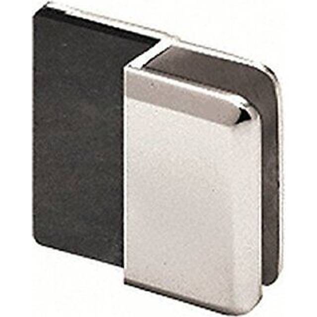 C.R. LAURENCE DSBEV1CH CRL Chrome Beveled Style Frameless Shower Door Stop